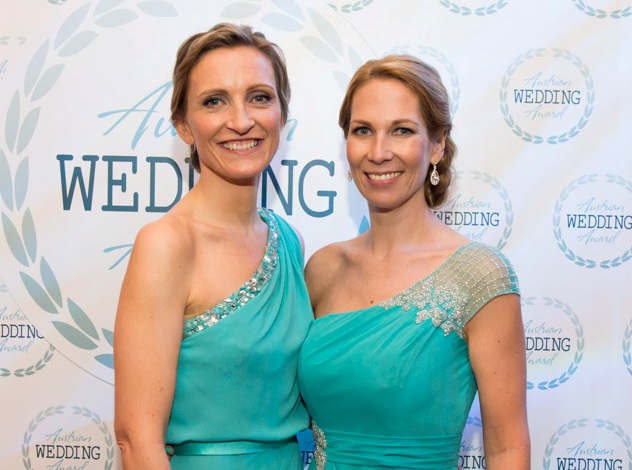 Die Organisatorinnen des Austrian Wedding Awards: Susanne Hummel & Bianca Lehrner