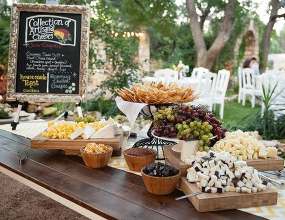 Nachhaltige Speisen - Buffet