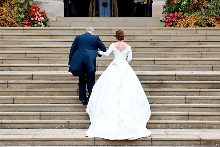 Hochzeitskleider Trend, Prinzessin Eugenie, Tim Rooke/REX/Shutterstock