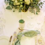 Hochzeit im Schloss Grafenegg, Tischdekoration