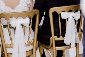 Mini-Hochzeit: Brautpaar