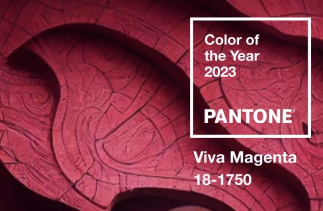 Viva Magenta Pantone Farbe 2023